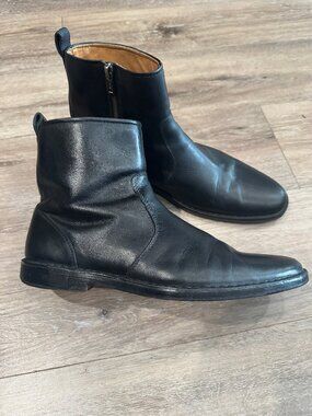 Coach Henry side-zip dress chelsea boots